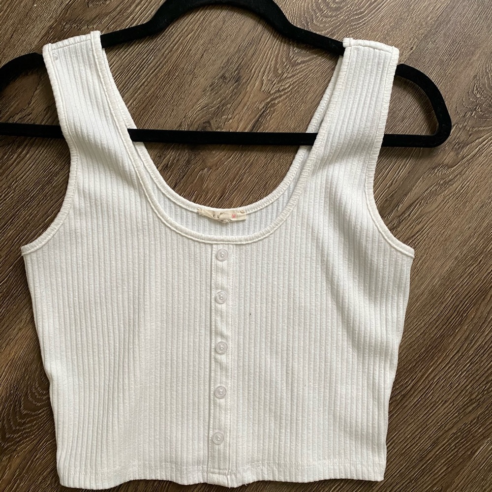 White tank top basic